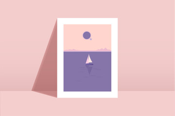 minimalist wall art design. Simple and clean wall art or poster ready to print. Wall frame, art or poster for bed room, living room, lawn and office decor