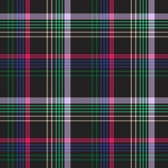 Colourful Plaid textured Seamless Pattern