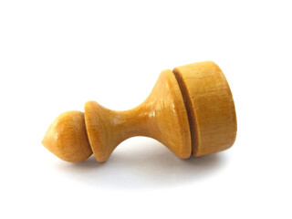 Chess: White Pawn Isolated on White