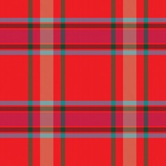 Colourful Plaid textured Seamless Pattern