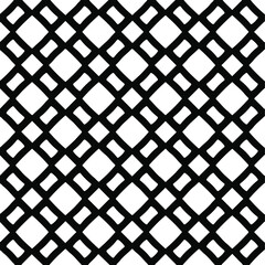  Seamless abstract ornament for wallpapers and backgrounds. Black and white colors. 