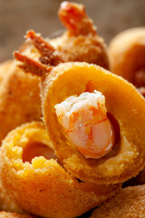 Delicious shrimp croquette