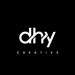 DHY Letter Initial Logo Design Template Vector Illustration