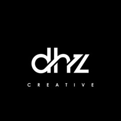 dhz Letter Initial Logo Design Template Vector Illustration