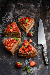 Strawberry cake