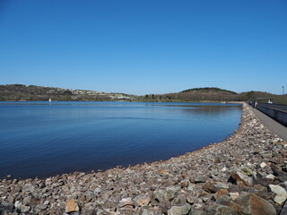 Bostalsee - Stausee im nördlichen Saarland