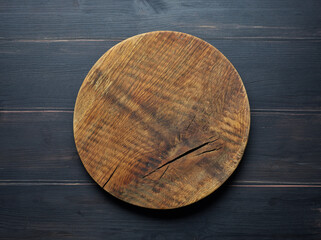 empty wooden cutting board