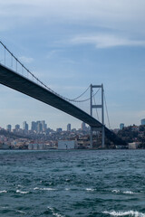 15 July Martyrs Bridge and the view of Istanbul