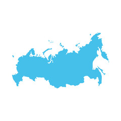 russia map icon