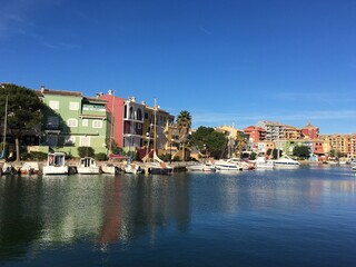 view of the town