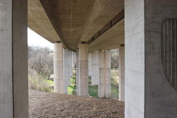 Brücke von unten. 