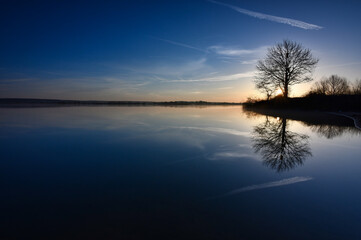 Sonnenaufgang am Altmühlsee