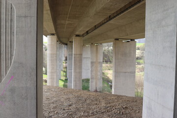 Brücke von unten. 