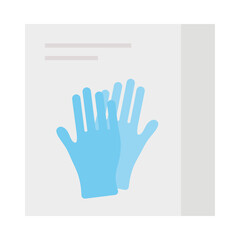medical gloves package