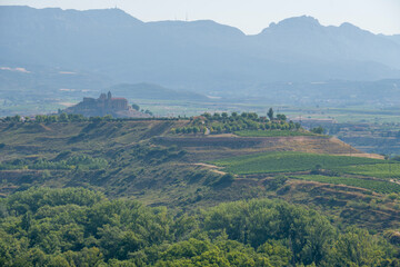 Obraz premium Briones medieval village in La Rioja Spain