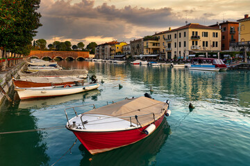 Peschiera del Garda, Lago die Garda,Italy