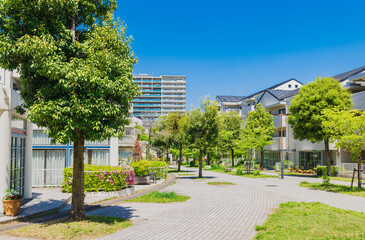 閑静な住宅街
