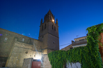 Loarre in Huesca province Aragon Spain on August 19, 2020