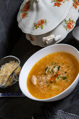 Brazilian cuisine, Chicken soup traditional Brazil dishes