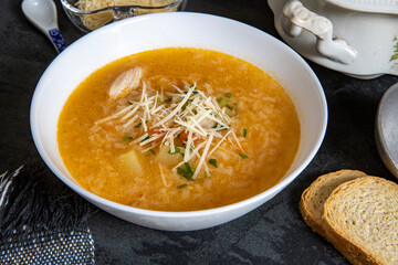 Brazilian cuisine, Chicken soup traditional Brazil dishes