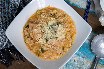 Brazilian cuisine, Chicken soup traditional Brazil dishes