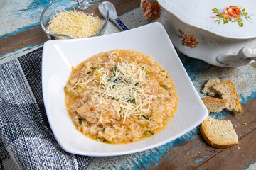 Brazilian cuisine, Chicken soup traditional Brazil dishes