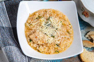 Brazilian cuisine, Chicken soup traditional Brazil dishes