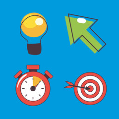 Business icon collection