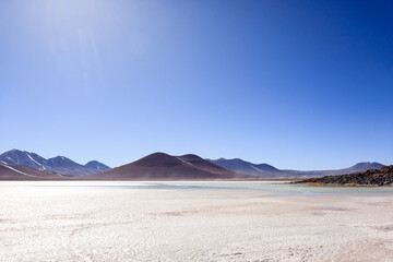 Laguna Blanca landscape,Bolivia