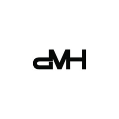 Obraz premium dvh letter original monogram logo design