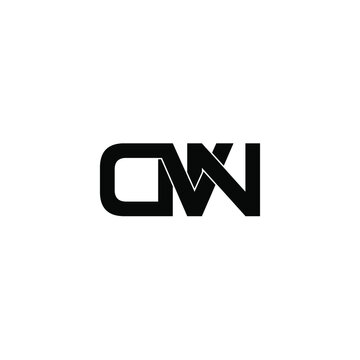 dvn letter original monogram logo design