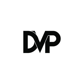 dvp letter original monogram logo design