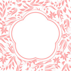 A Japanese Sakura Style Background, Template, The Maple Leaves