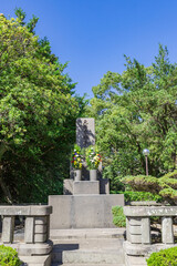 多賀山公園東郷平八郎元帥の墓　鹿児島県鹿児島市