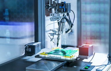robotic soldering iron tips of system for automatic point soldering for printed and assembly...