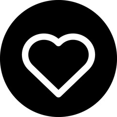 heart icon vector