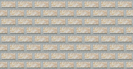 Brick wall background. Seamless pattern imitating brick wall.