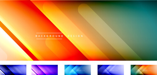 Abstract backgrounds - lines composition created with lights and shadows. Technology or business digital templates