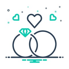 Mix icon for ceremony