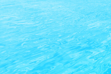 Obraz premium 水_水面_プール_水資源_透き通った水_青色_背景テクスチャ素材