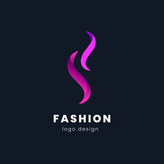 Obraz premium Modern logo design for fashion and beauty collection styles