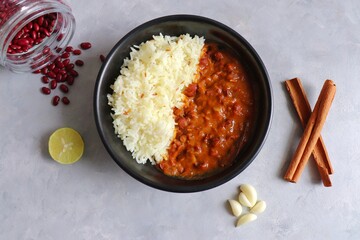 Rajma Chawal is a popular North Indian Food. Rajma is a socked Red kidney beans cooked with onions,...