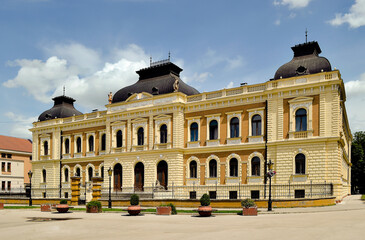 Sremski Karlovci, Serbia - June 12, 2019: Clerical High School in Sremski Karlovci Serbia.