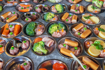 Colorful image of Dim Sum
