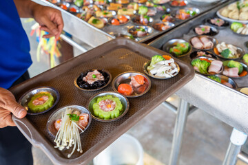 Colorful image of Dim Sum
