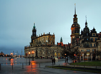 Obraz premium Opernplatz Dresden