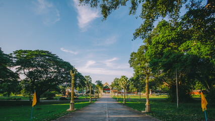 Beautiful temple in thailand.