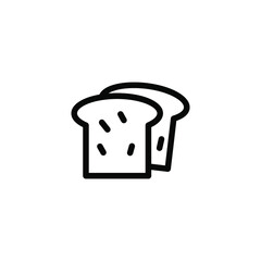 bread line icon vector illustration