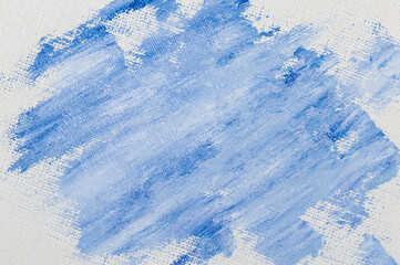 creative background, stain of colored primer rubbed on the surface of a linen canvas, temporary object, close, toning