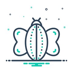 Mix icon for insect